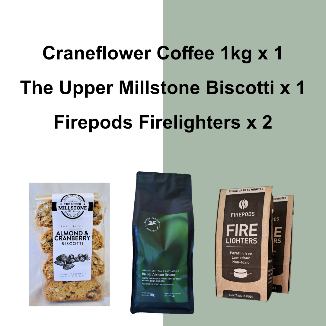 Coffee 1kg + Biscotti + Firepods Bundle