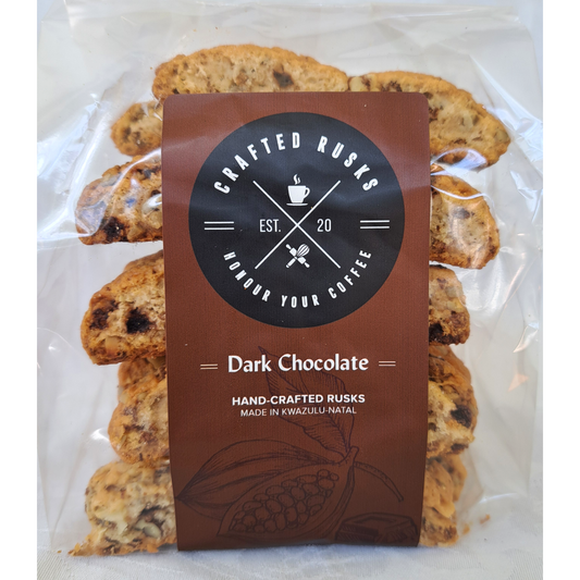 Crafted Rusks - Dark Chocolate (18 Rusks)