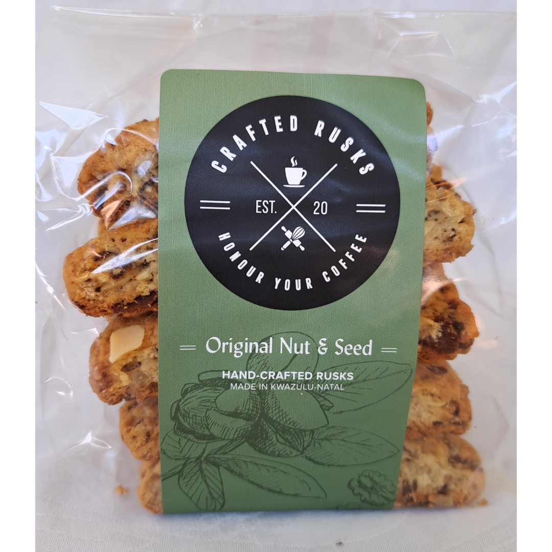 Crafted Rusks - Original Nut and Seed (18 Rusks)