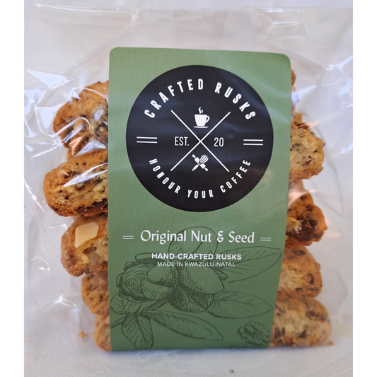 Crafted Rusks - Original Nut and Seed (18 Rusks)