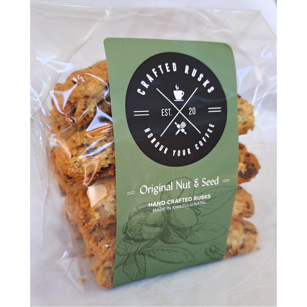 Crafted Rusks - Original Nut and Seed (18 Rusks)